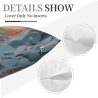 Funda de Almohada de Peluche con Diseño de Cielo Estrellado - Okomall