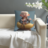Smiling Buddha Zen Plush Pillow - Okomall