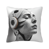 Cyberpunk Style Plush Pillow Cover - Okomall