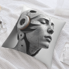 Funda de cojín de felpa de estilo cyberpunk - Okomall