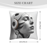 Cyberpunk Style Plush Pillow Cover - Okomall