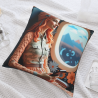 Beautiful Girl Landscape Pillow Cover - Okomall