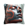 Abstract Portrait Plush Pillow Cover - Okomall
