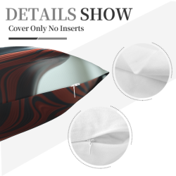 Abstract Portrait Plush Pillow Cover - Okomall