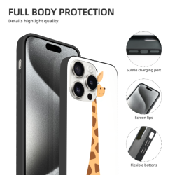 Giraffen-Hülle für iPhone 15/15 Pro/15 Pro Max - okomall
