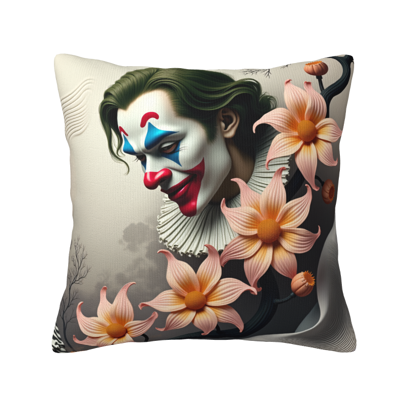 Funda de cojín de retrato de peluche - Okomall