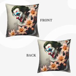 Funda de cojín de retrato de peluche - Okomall