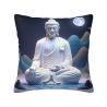 禪意山水毛絨抱枕套 - Okomall