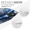 Funda de cojín de peluche con cielo estrellado abstracto - Okomall