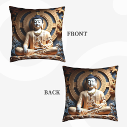 Zen Texture Plush Pillow Cover - Okomall