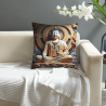 Coussin moelleux à texture zen - Okomall