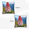 Mountain Floral Plush Pillow Cover - Okomall