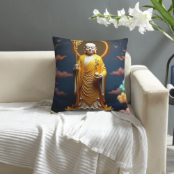 Zen Plush Pillow Cover - 18x18 inches | OKOMALL