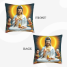 Custodia per cuscino in peluche della Bodhisattva Guanyin - Okomall