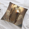 Housse de coussin Zen Bouddha - 18x18 pouces | Okomall