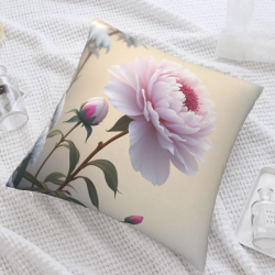 Copri-cuscino in peluche con stampa a doppia faccia - 18x18 pollici | okomall