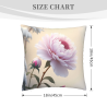 Housse de coussin en peluche à motif double face - 18x18 pouces | okomall