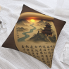 Funda de Almohada de Terreno Montañoso - Decoración del Hogar Cómoda