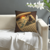 Funda de Almohada de Terreno Montañoso - Decoración del Hogar Cómoda