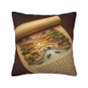 Funda de Almohada Esponjosa con Paisaje Chino - 18x18 pulgadas | OKOMALL