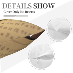 Coperte per Cuscini Paesaggio con Inchiostro - 45x45 cm | OKOMALL
