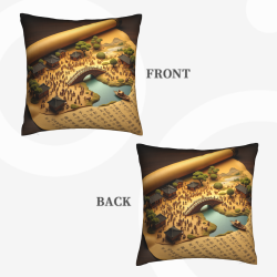 Ink Landscape Pillow Cover - Zen Home Decor
