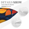 Autumn Leaf Plush Pillow Cover - 18x18 inch | OKOMALL