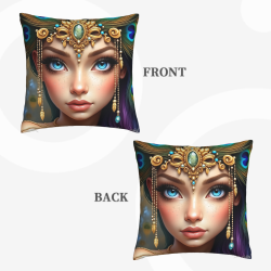 Dreamy Sprite Pillow Cover - 18x18 Inch | OKOMALL