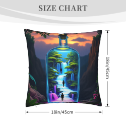 Dreamy Forest Pillow Cover - Okomall