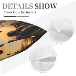 غطاء وسادة ضباب الجبل - 45 × 45 سم | Okomall