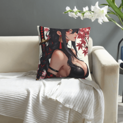 Mystic Maiden Pillow Cover - 18x18 Inch | OkoMall