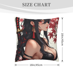 Kissenbezug 'Mystische Jungfrau' - 45x45 cm | OkoMall