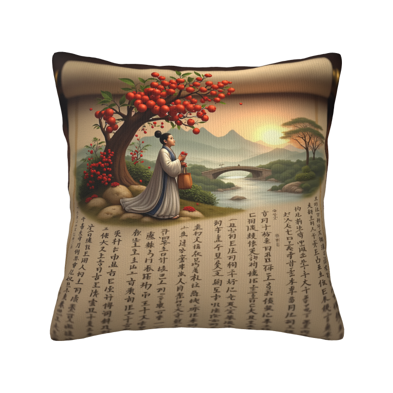 両面プリントフリース クッションカバー - 45x45cm | Okomall