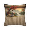 雙面印花毛絨抱枕套 - 18x18英寸 | Okomall