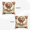 Coperte per Cuscini Morbidi a Forma di Cuore Vintage - Okomall