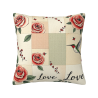 Funda de Almohada de Peluche Floral Romántica - Okomall