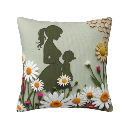 Coperchio Cuscino Floreale Astratto e Figure Morbido - Okomall