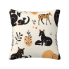 Cuscino Decorativo in Peluche con Animali della Foresta - Okomall