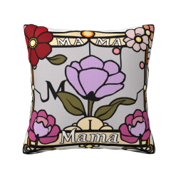 Funda de Almohada de Felpa Floral - Okomall