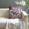 Funda de Almohada de Felpa Floral - Okomall