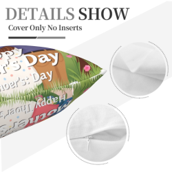 Coperchio Cuscino in Peluche Stampato a Doppio Lato - 45x45 cm | OKOMALL