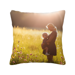 Funda de Almohada Esponjosa con Paisaje Sereno de Pradera - Okomall