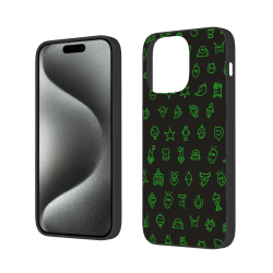iPhone 15/Pro/Max 卡通手机壳 - okomall