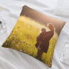 Housse de Coussin Douce Double Face avec Paysage de Prairie Paisible - Okomall