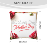 Romantic Floral Plush Pillow Cover - Okomall