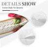Romantic Floral Plush Pillow Cover - Okomall
