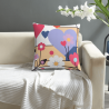 Coussin Décoratif Abstrait Géométrique Floral - Okomall