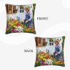 Coperchio Cuscino in Stile Country - Signora in Giardino | OKOMALL