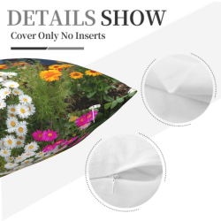 Taie d'Oreiller de Style Champêtre - Dame Jardin | OKOMALL