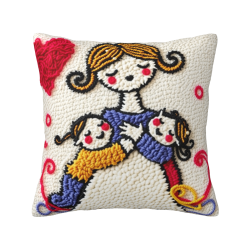 Copri-Cuscino in Peluche Creativo - Okomall